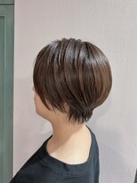 ヘアサロン ナノ(hair salon nano)&nbsp;ショートヘア/丸みショート/白髪ぼかし/30代/40代/50代