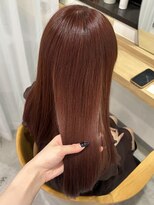 リュンヌ(Lune)&nbsp;レッドブラウンカラー/ブリーチなしダブルカラー/暖色系/YU310