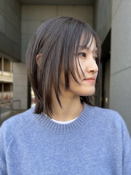 マッシュ アドベ 八戸ノ里(MASHU ADOBE) 透明感/グレージュ/レイヤーボブ