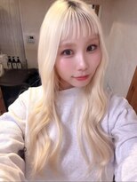 エミーバイモアムー(Emmie byMoremuu) 【青木 淳】抜きっぱなし/ブロンド/ハイトーン