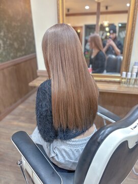 ミルクティーベージュ/ブリーチカラー