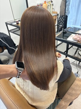 シエル バイ ケンジ 登戸 生田(CIEL by KENJE) 髪質改善/ブリーチなしベージュ/30代40代/エイジングケア