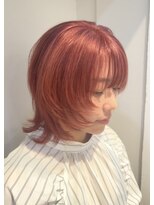 ニト(nito.) Coralpink × Wolfcut