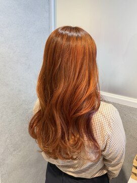 ナチュラル 渋谷店(Natural) オレンジ／マルチカラー／ブリーチカラー／インナー／髪質改善