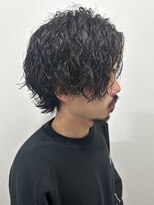 リオールバイニアウ(RE:ALL by Niau)&nbsp;メンズミニウルフパーマツイストパーマスパイラルパーマ太田新田