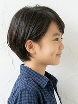 と和 巣鴨 都会的キッズレイヤーショート/流しバング