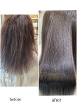 ルプル バイ フェイス 磯子(L'pul by face) 【髪質改善】酸性ストレート style by 田爪