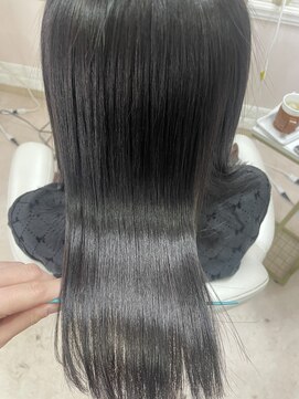 デザインヘアーピアジェ 八木店(DESIGN HAIR PIAGET) ダブルメニューでも艶髪に♪