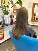 アズグロウヘアー(AS GROW HAIR) ハイライトカラーシルキーストレートロング