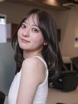 ヴィヴィッド オモテサンドウ(ViViD omotesando)&nbsp;【扱いやすい】重ためセミロングレイヤー/ダークグレージュ