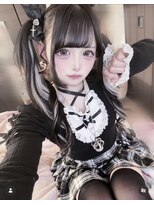 ビューティ スタジオ モッズ 渋谷(beauty studio M.O.D shibuya)&nbsp;黒髪インナーシルバー！