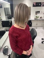 キング 京橋店(K!ng)&nbsp;髪質改善レイヤーカットイルミナケアブリーチハッシュカット