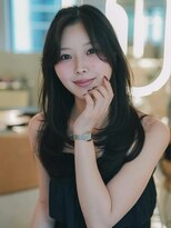 オモチャ 銀座(OMOCHA) 韓国風くびれレイヤー/暗髪ロング