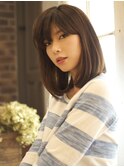 大人かわいい『ワンカールミディアム』で艶やかにまとまる☆