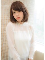 リュドール 栄(Rue D’or) ナチュラル宇柔らか大人フェミニンボブブラウンby水谷