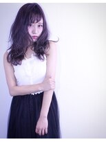 レイビューティー 住吉店 ヘア(RAY+beauty)&nbsp;ふんわりパープルアッシュ　♯dolch princess