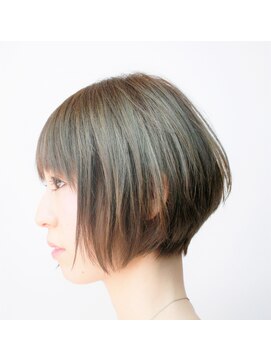 ヘア デザイン リスク(HAIR DESIGN RISK) 【RISK高橋勇太】三鷹 カットが上手い ひし形ショートボブ