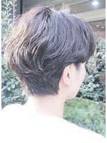 ヘアーアンドメイク グリーン(hair&make green) くせ毛風ニュアンスショート【東十条/王子/赤羽/エヌドット】