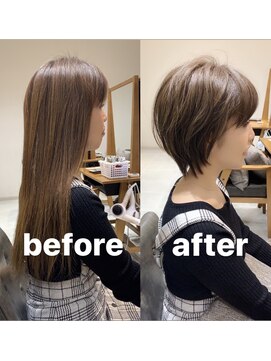 ビューイースト 亀戸 錦糸町(VIEW EAST) バッサリイメチェン! ショート、ボブはお任せ下さい!