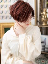 カバーヘア ブリス 上尾西口店(COVER HAIR bliss)&nbsp;くせ毛風フェミニン*センターパート大人ボブa上尾20代30代40代