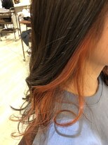 シエル 四条河原町店(CIEL)&nbsp;【CIEL江浦英典】インナーカラー×オレンジ☆