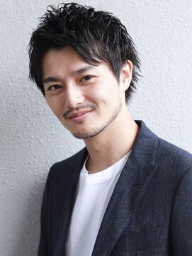 アフロート ディル(AFLOAT D'L) サイドグラデーション　マッシュウルフ　ビジネス