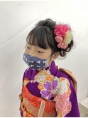 【BelleCoupes】足立美佐恵 七五三ヘアセット キッズアレンジ