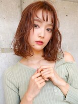 ラフィス ヘアー ピーチ 岡山店(La fith hair peach) 【La fith】オン眉ボブ×くびれミディアム