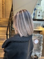 ラフ(LAFF)&nbsp;#黒髪#ボブルフ#ネビージュ#小顔#ワンレン