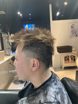 コンフロント(confront) メンズ　モヒカンフェード