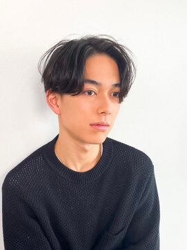 ウェイビーエフティフィフス 横浜西口(WAVEY ft.fifth) ツイストスパイラルパーマ波打ちパーマツーブロックマッシュ