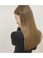 エキップクーラージュグラン フレンチカジュアル艶髪ストレート