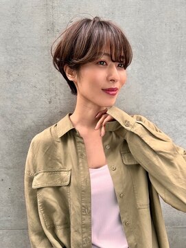 レスピア 銀座(Respia) 大人かわいい耳かけショート【銀座/有楽町】30代40代50代