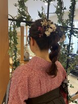 アドラーブル 長岡リップス旭岡店(adorable)&nbsp;卒業式ヘアセット
