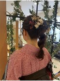 卒業式ヘアセット