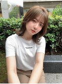 【エレン池袋】小顔カット×大人気外ハネミディ お手入れ楽チン