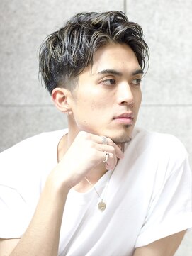 にもう ツーブロックショート　ラフパート