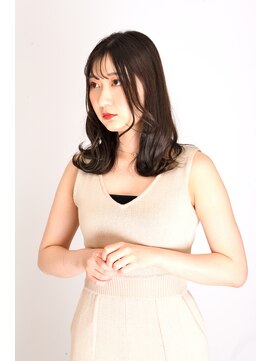 アパルトメント ジェシカ(l'appartement de Jessica) 大人上品な外はねセミディ