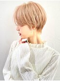 前髪ありなし面長丸顔/20代/30代/40代/ショート/ボブ【荒牧】