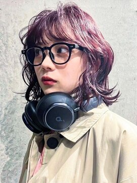 ロンドアンメゾン 原宿(Lond un Maison.) ブリーチ◎ハイトーンピンク×ボブ×顔周り前髪レイヤーカット