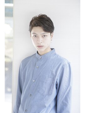 ルルディ バイ アフロディーテ銀座(luludi by APHRODITE) ダークアッシュ/アッシュブラック/カルマパーマ/ショート/銀座