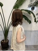 ハイライトカラー×オリーブベージュ/金沢市美容室