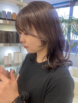 プランタン フォー ヘアー(printemps FOR HAIR) __ラベンダーココア__ラベンダーブラウン__秋カラー