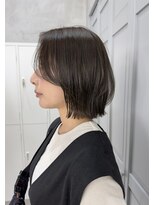 ピノ(pino.)&nbsp;結べるボブカット◎透明感のあるグレージュカラー