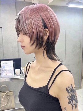 ダブルトーキョー シブヤ(W-TOKYO SHIBUYA) 【ショートウルフ】ハイトーン　ブリーチ