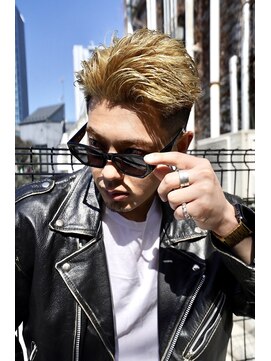 インフィニス 恵比寿(Infinis) 短髪ショートツーブロック束感アップバング