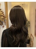 透明感ベージュカラー