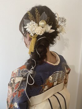 ミモザ(MIMOSA)の写真/【名古屋駅】特別な日のためのパーティーヘアセットはMIMOSA hairで♪魅力的なスタイルをお届けします！