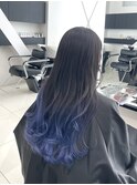 ブルーパープルグラデーションカラー