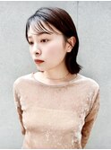 タイトボブ／切りっぱなしボブ/タイトバング